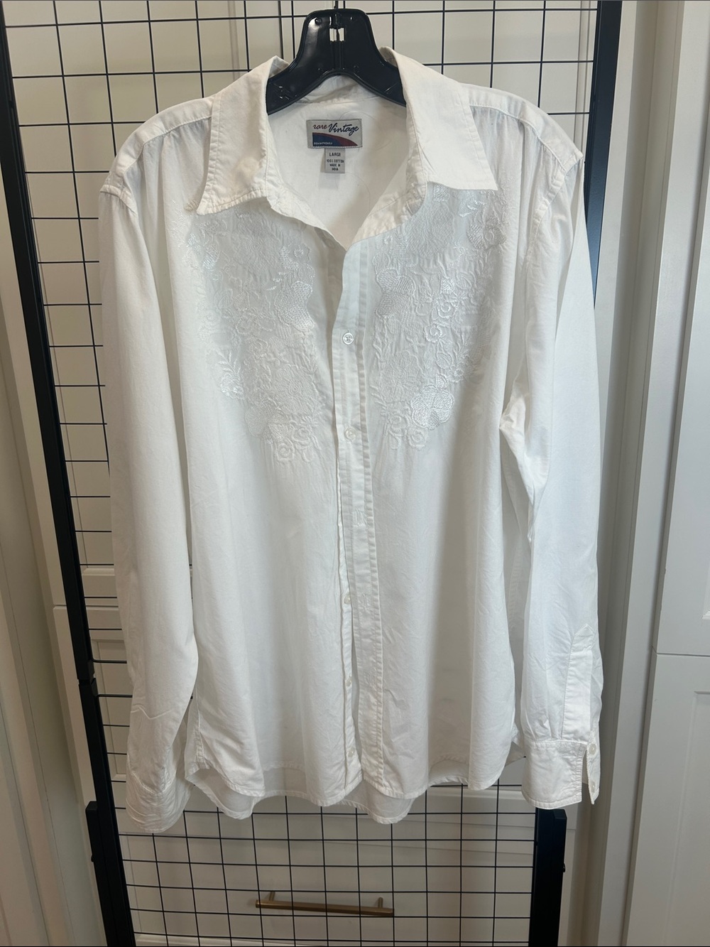 Embroidered Coastal Cowboy/Cowgirl Buttondown